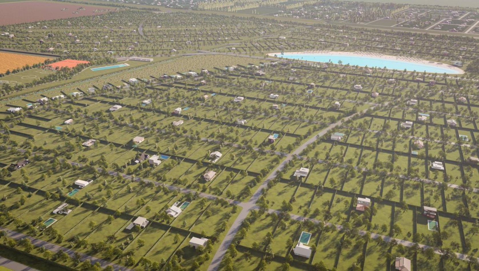 Terrenos en Barrio Cerrado Vida Lagoon