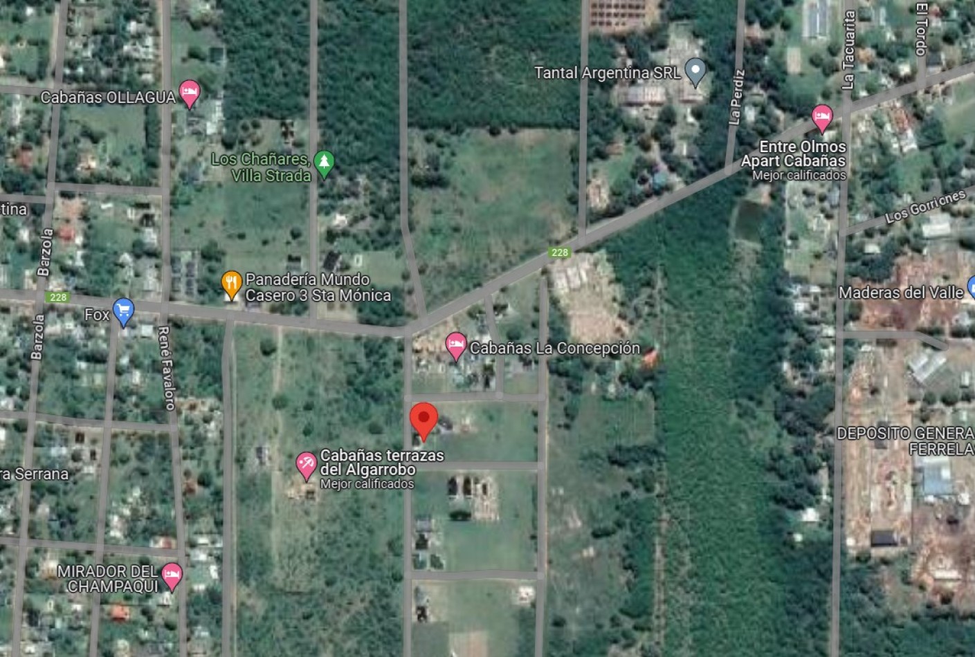 Terreno de 800 m2 en Barrio Los Ciruelos Santa Rosa de Calamuchita