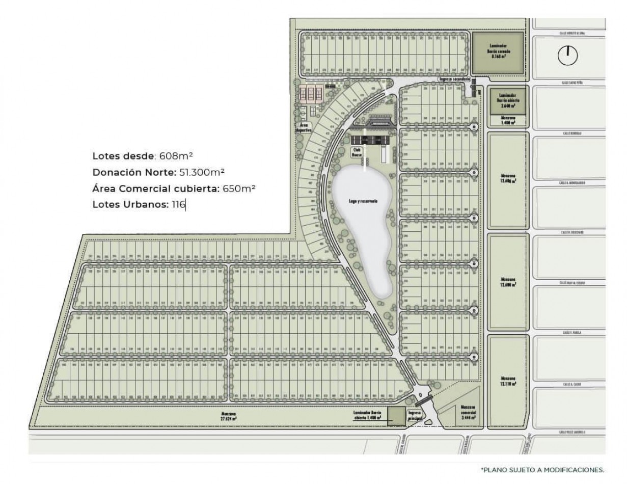Terrenos en Las Fincas 2 Funes desde 608 m2