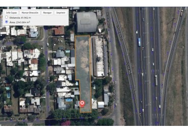 Terreno en Fisherton de 2404 m2 Brassey 7500